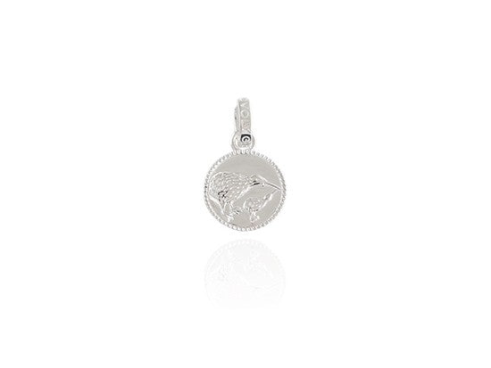 Evolve Stg Kiwi Coin Charm Drop Bead