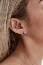 Load image into Gallery viewer, Stolen Girlfriends Club Stg Love Claw Earrings - Hematite
