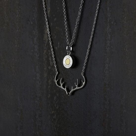 Evolve Stg Antlers Necklace