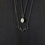 Load image into Gallery viewer, Evolve Stg Antlers Necklace
