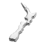 Load image into Gallery viewer, Stow Stg NZ Map Charm

