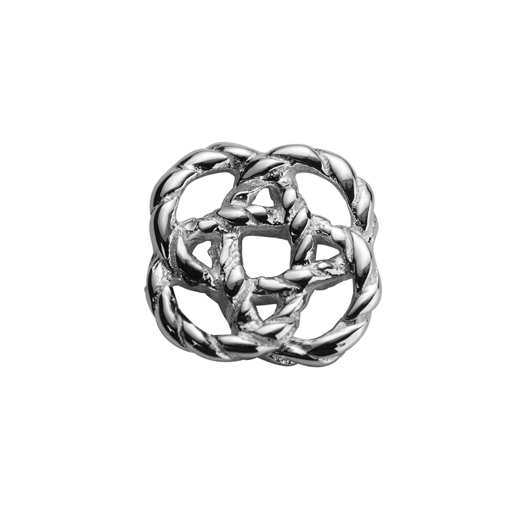 Stow Stg Love Knot Charm