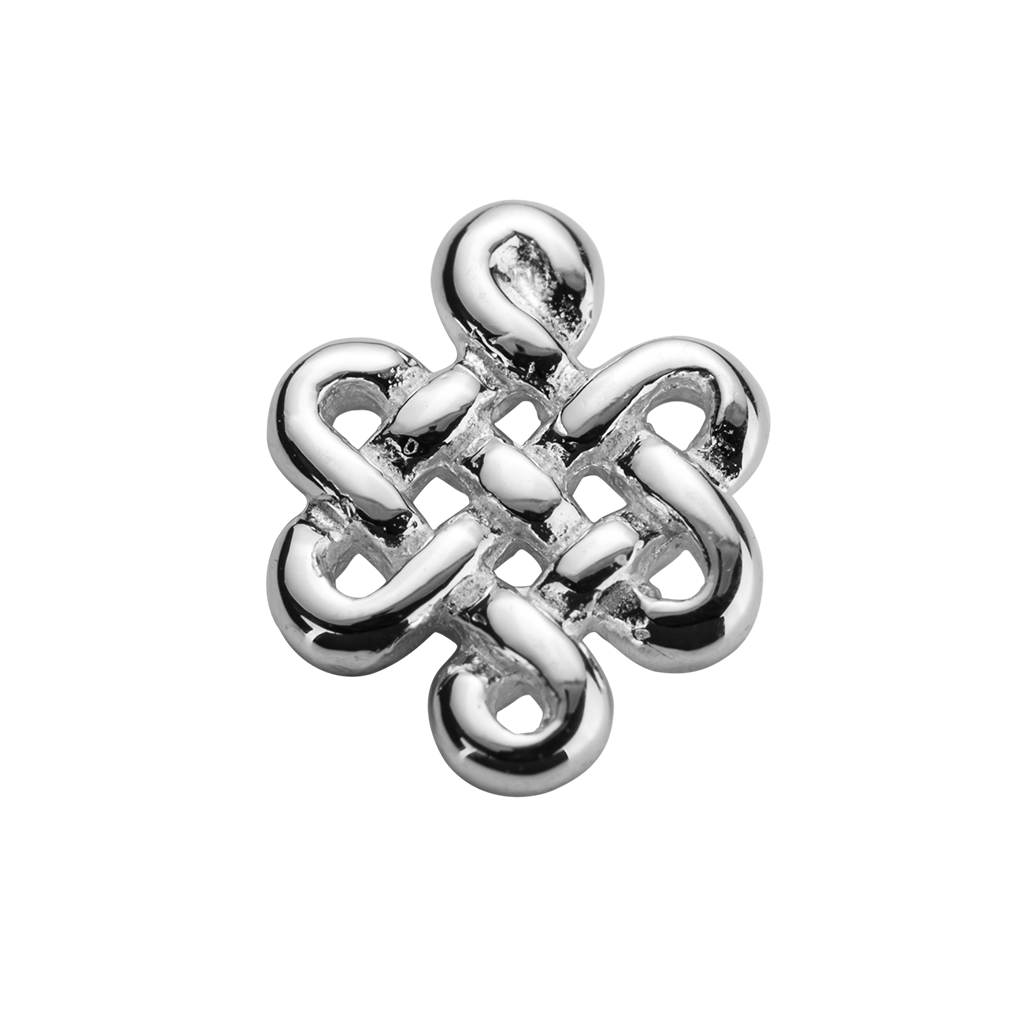 Stow Stg Infinity Knot Charm