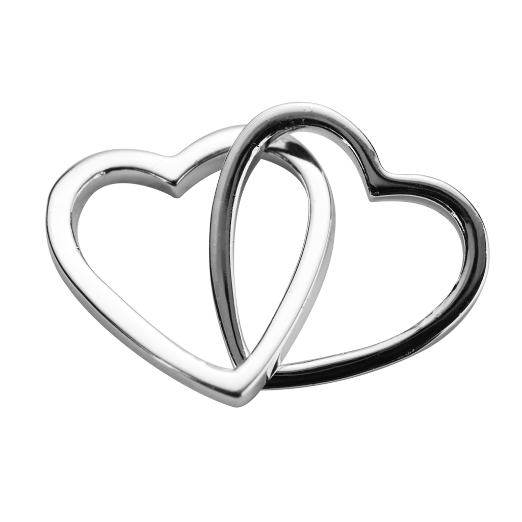 Stow Stg Love Hearts Charm