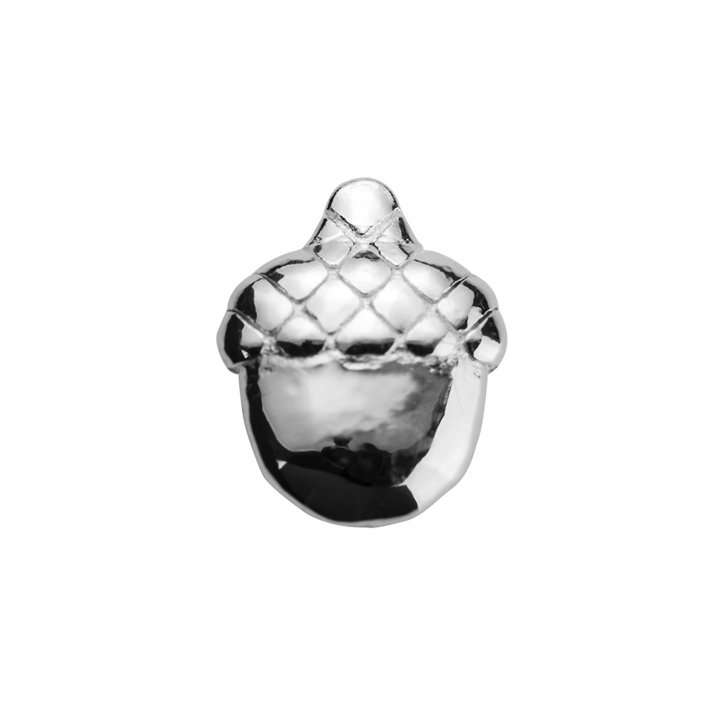 Stow Stg Acorn Charm