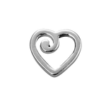 Load image into Gallery viewer, Stow Stg Precious Heart Charm
