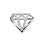 Load image into Gallery viewer, Stow Stg Diamond Charm
