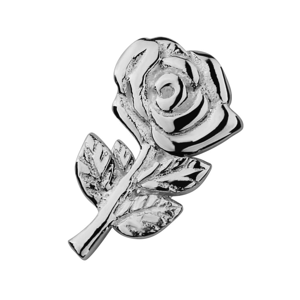 Stow Stg Rose Charm