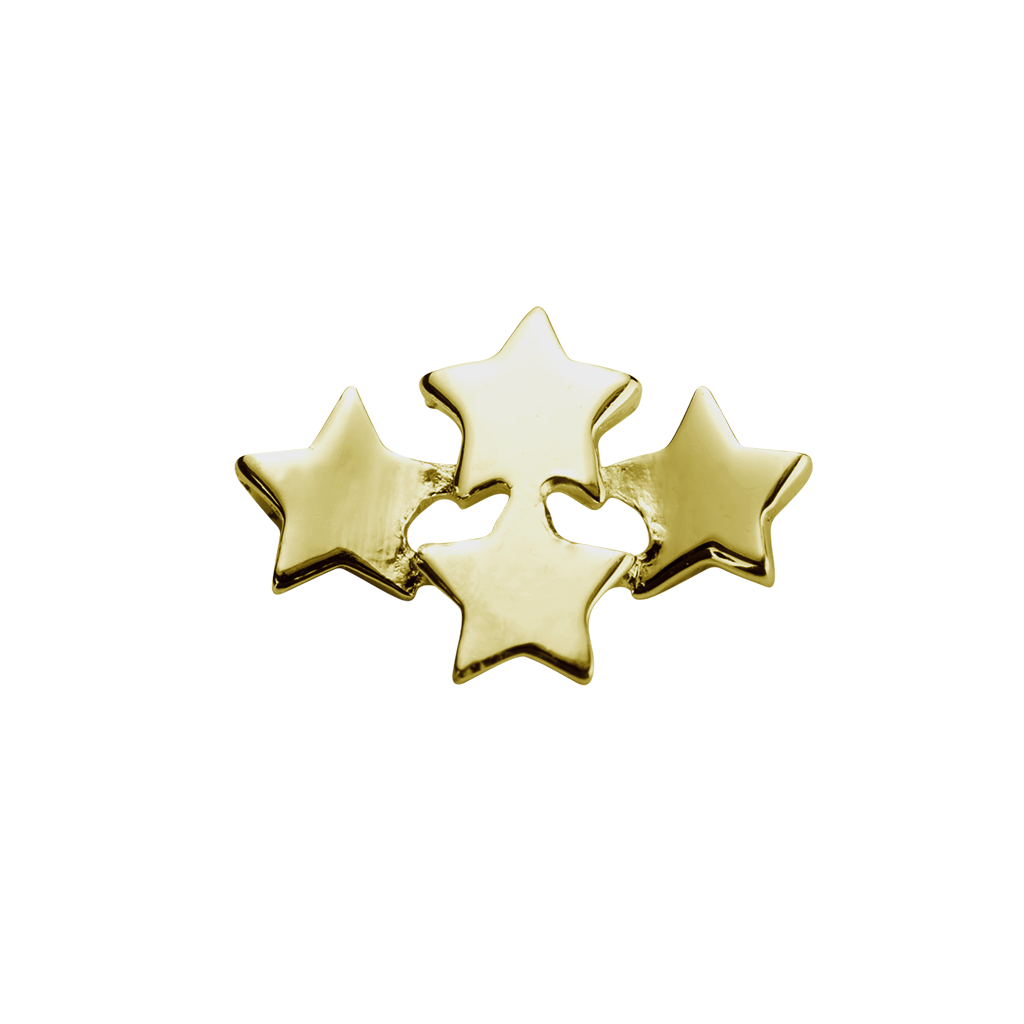 S001101 gold wishing stars 420093
