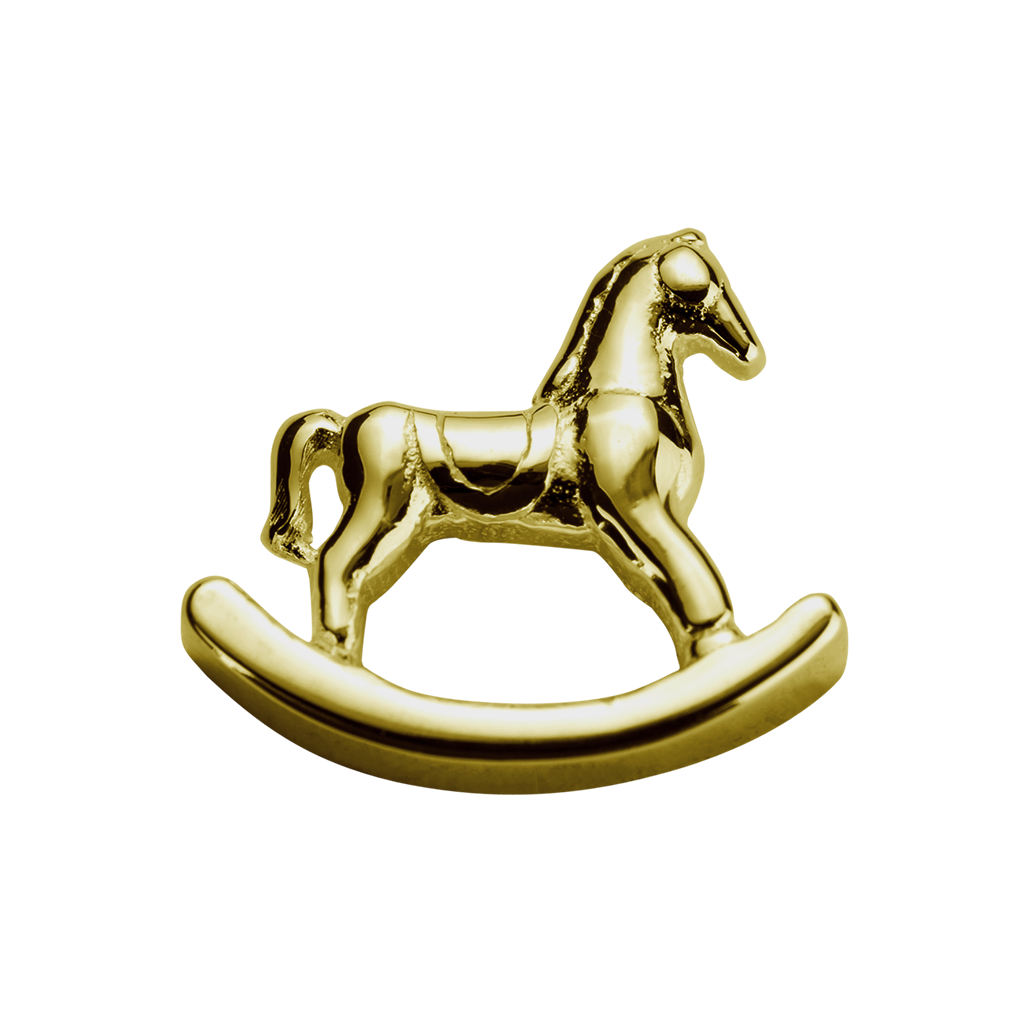 Stow 9ct Rocking Horse Charm