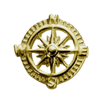 Load image into Gallery viewer, Stow 9ct Compass Charm
