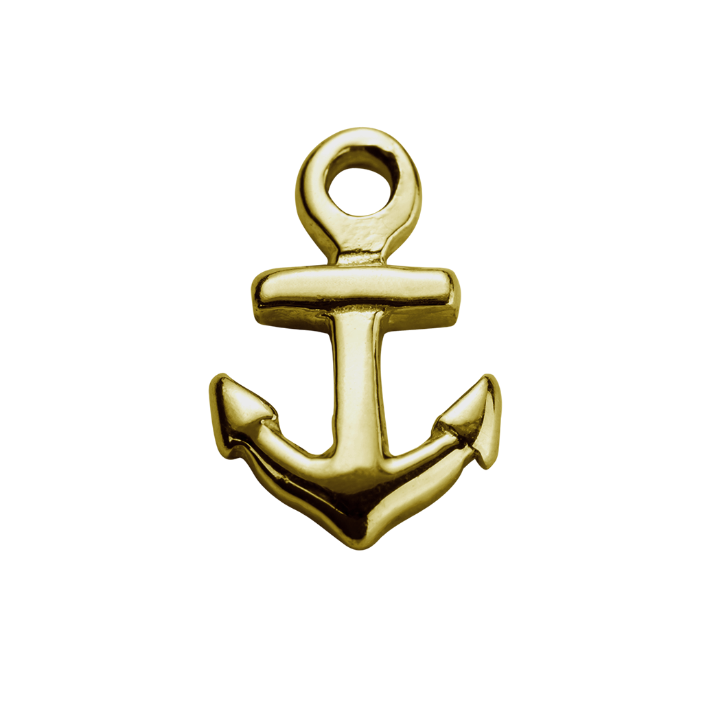 Stow 9ct Anchor Charm