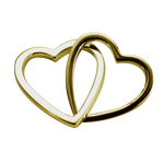 Load image into Gallery viewer, Stow 9ct Love Hearts Charm
