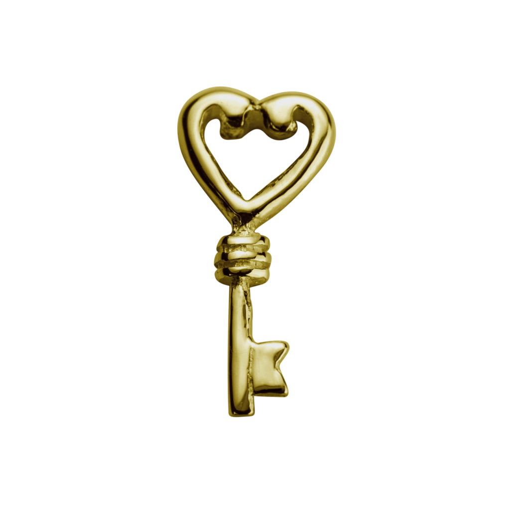 Stow 9ct Key Charm