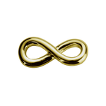 Load image into Gallery viewer, Stow 9ct Infinity Twist Charm
