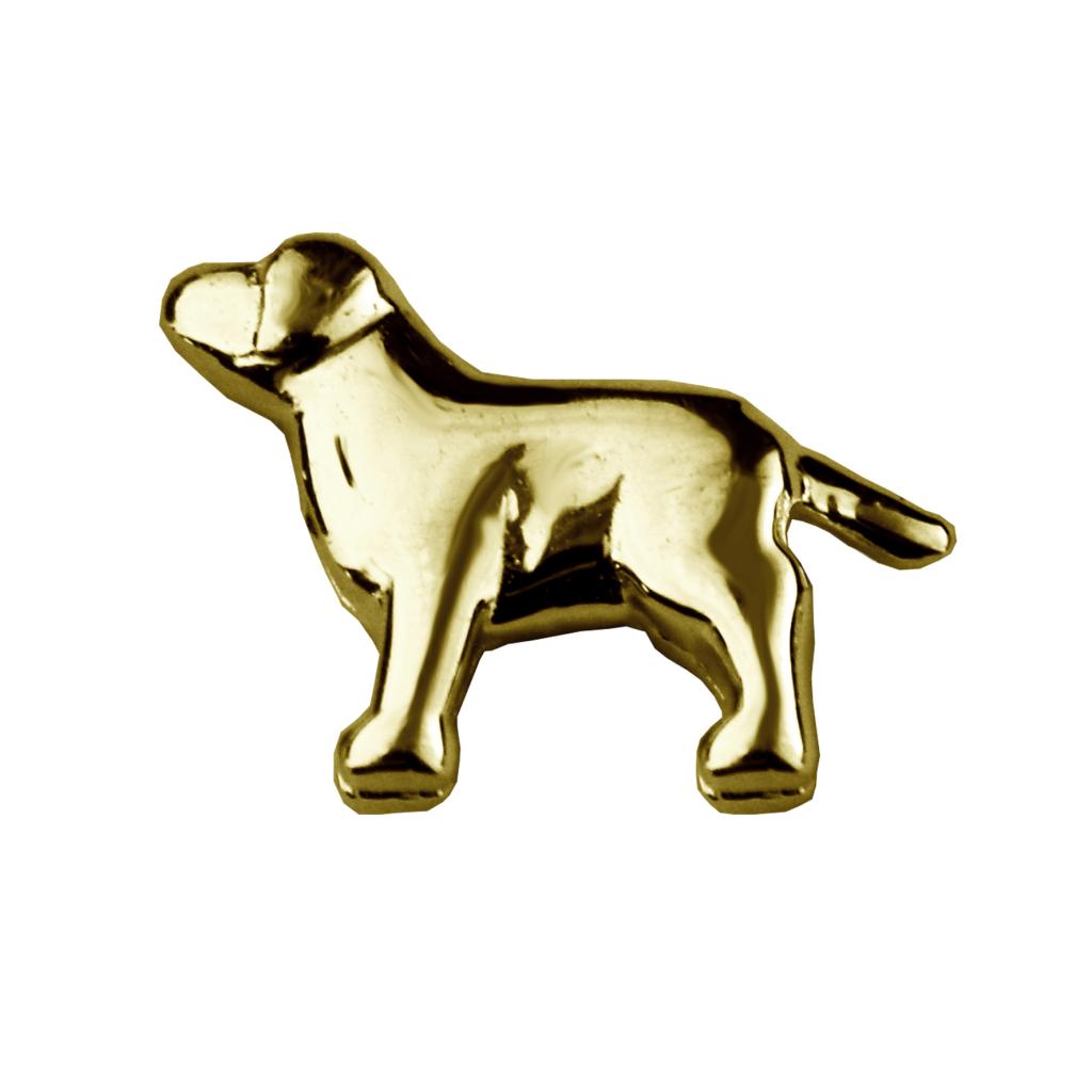 S001163 stow locket dog charm 9ct yellow gold