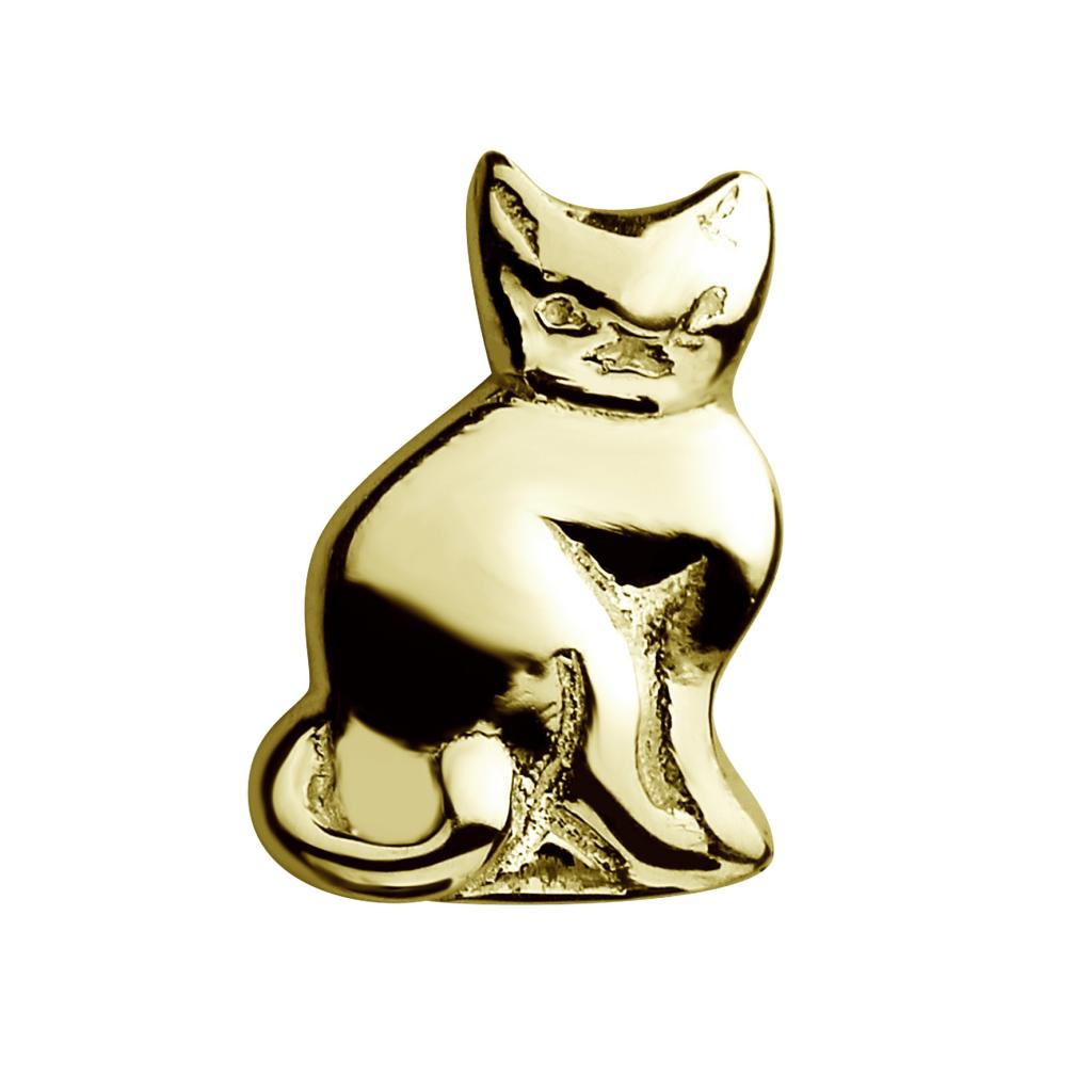 Stow 9ct Cat Charm