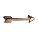 Load image into Gallery viewer, Stow 9ct Rose Arrow Charm
