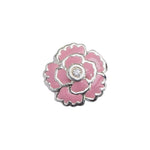 Load image into Gallery viewer, Stow Stg Enamel Carnation Flower Charm
