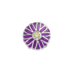 Load image into Gallery viewer, Stow Stg Enamel Aster Flower Charm
