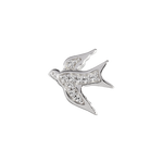 Load image into Gallery viewer, Stow Stg CZ Dove Charm
