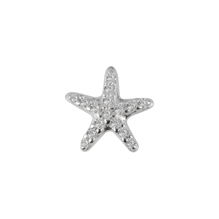 S020010 stow locket starfish treasured sterling silver cz 420226