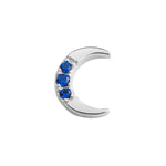 Load image into Gallery viewer, Stow Stg CZ "My Moon" Charm
