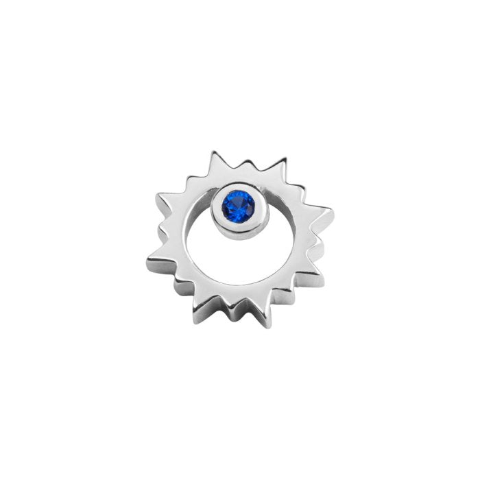Stow Stg CZ "My Sun" Charm
