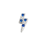 Load image into Gallery viewer, Stow Stg CZ Lightening Bolt Charm
