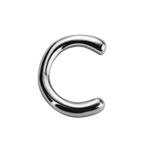 Load image into Gallery viewer, Stow Stg Letter C Charm
