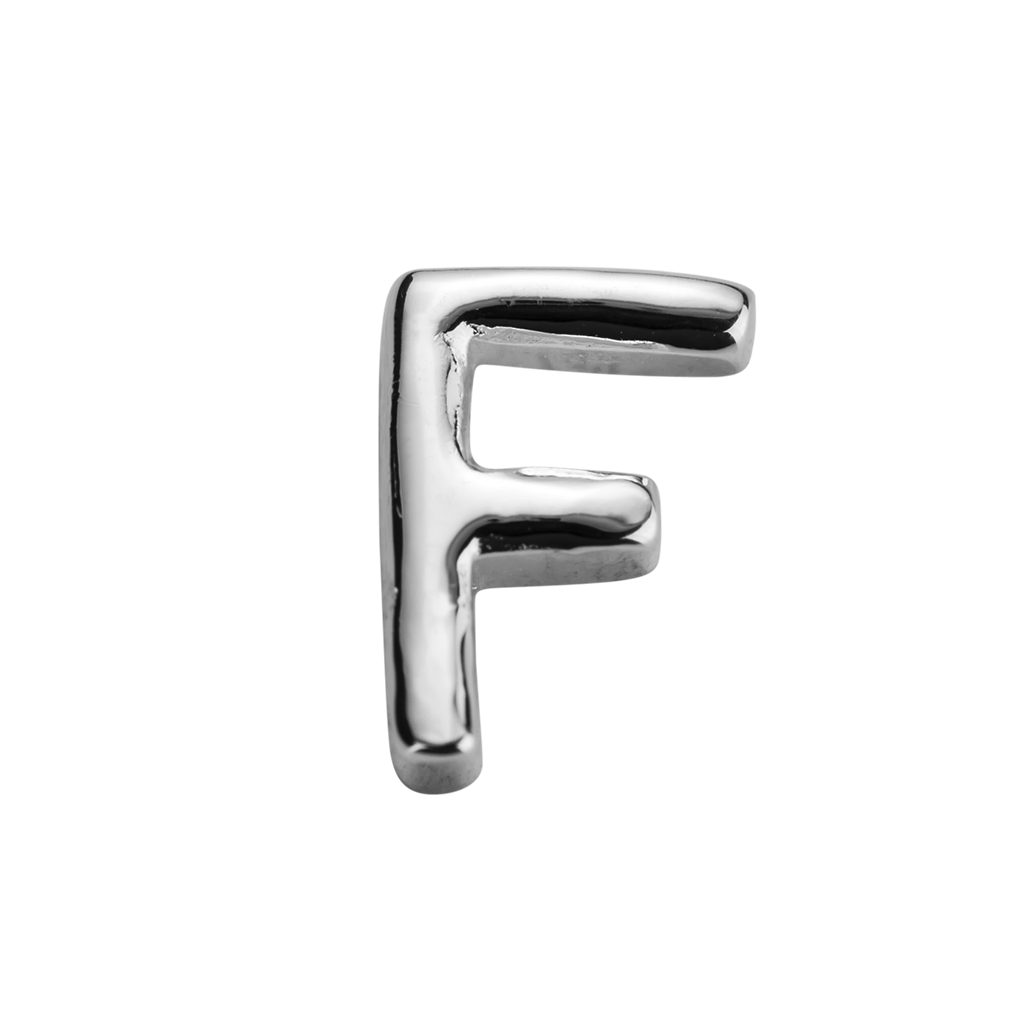 Stow Stg Letter F Charm