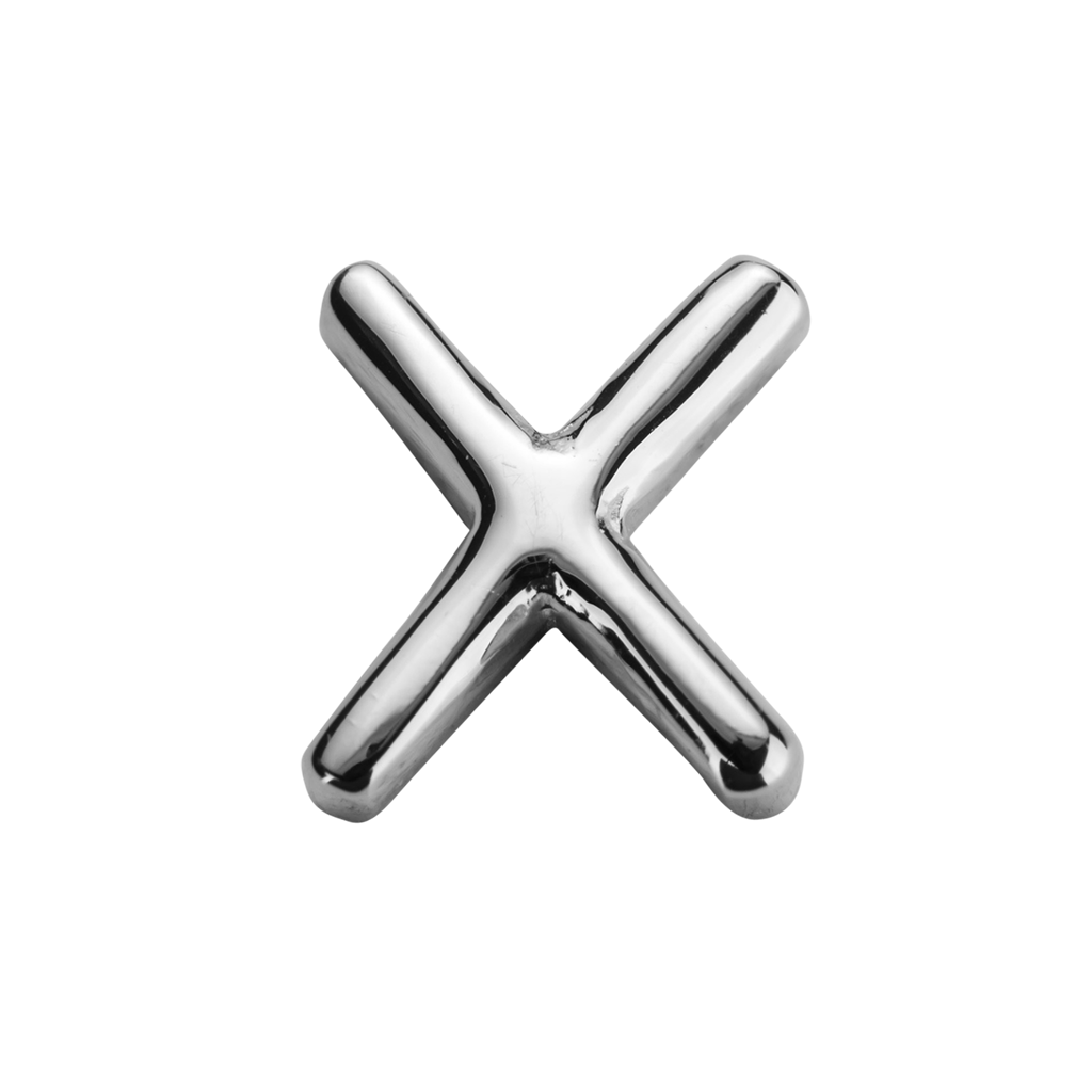 Stow Stg Letter X Charm
