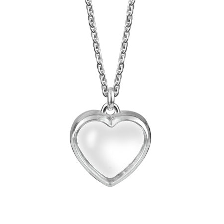 Stow sterling silver heart locket