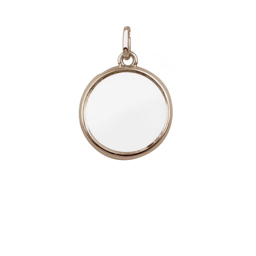 S052622 stow locket medium 22mm locket rose gold