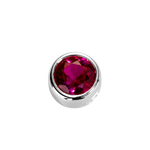 Load image into Gallery viewer, Stow Ruby CZ Virtue Charm
