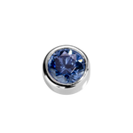 Load image into Gallery viewer, Stow Sapphire CZ Virtue Charm
