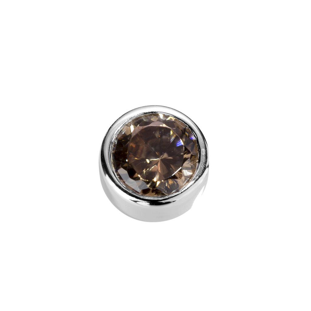 Stow Topaz CZ Virtue Charm