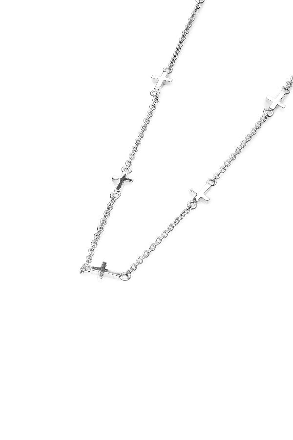 Stolen Girlfriends Club Cross Choker Necklace