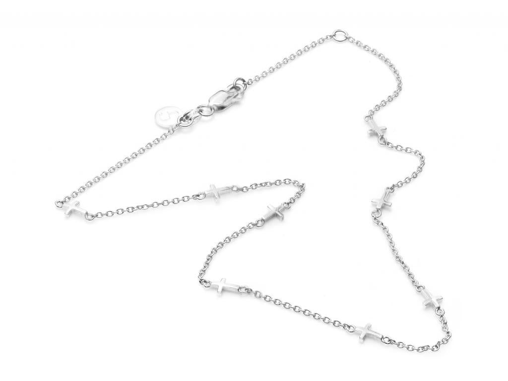 Stolen Girlfriends Club Cross Choker Necklace