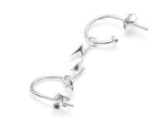 Load image into Gallery viewer, Stolen Girlfriends Club Stg Ill Be Lightening Anchor Earrings
