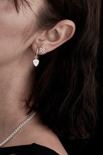 Load image into Gallery viewer, Stolen Girlfriends Club Stg Guitar Pic Anchor Earrings
