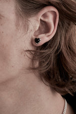 Load image into Gallery viewer, Stolen Girlfriends Club Stg Love Claw Earrings - Onyx
