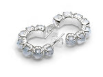 Load image into Gallery viewer, Stolen Girlfriends Club Halo Cluster Earrings - Moonstone
