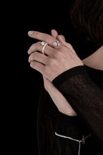 Load image into Gallery viewer, Stolen Girlfriends Club Stg Stem Rose Ring
