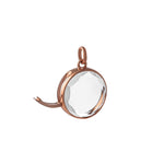 Load image into Gallery viewer, 9ct Rose Gold Medium Faceted Locket
