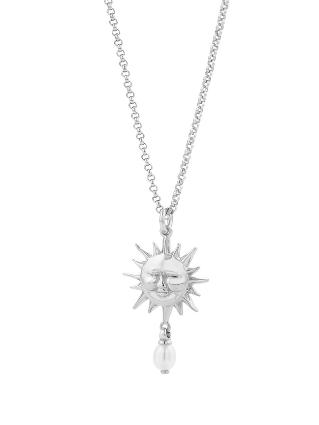 Karen walker stg sun fw pearl necklace