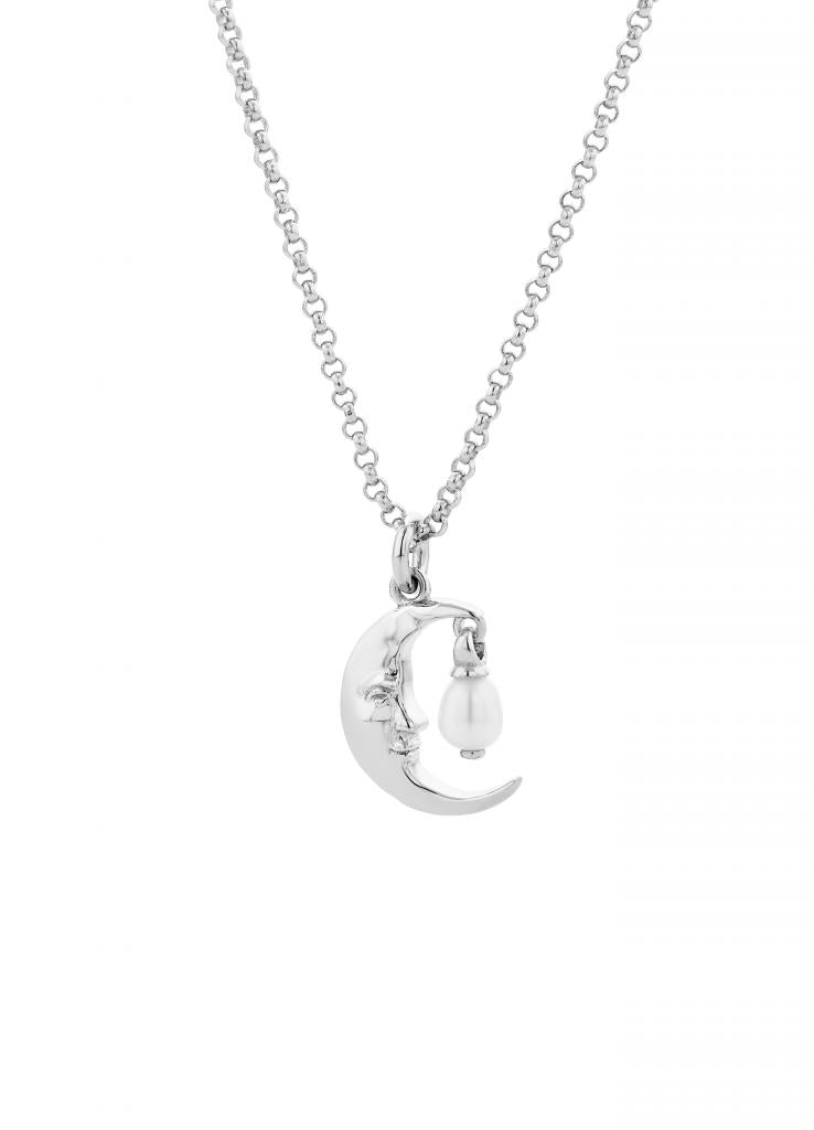Karen walker stg moon fw pearl necklace