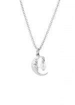 Load image into Gallery viewer, Karen Walker Stg Moon FW Pearl Necklace
