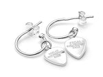 Load image into Gallery viewer, Stolen Girlfriends Club Stg Guitar Pic Anchor Earrings
