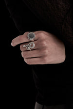 Load image into Gallery viewer, Stolen Girlfriends Club Stg Text Logo Sovereign Ring
